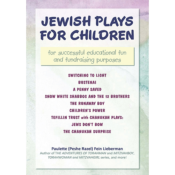 Jewish Plays for Children, Paulette Fein Lieberman