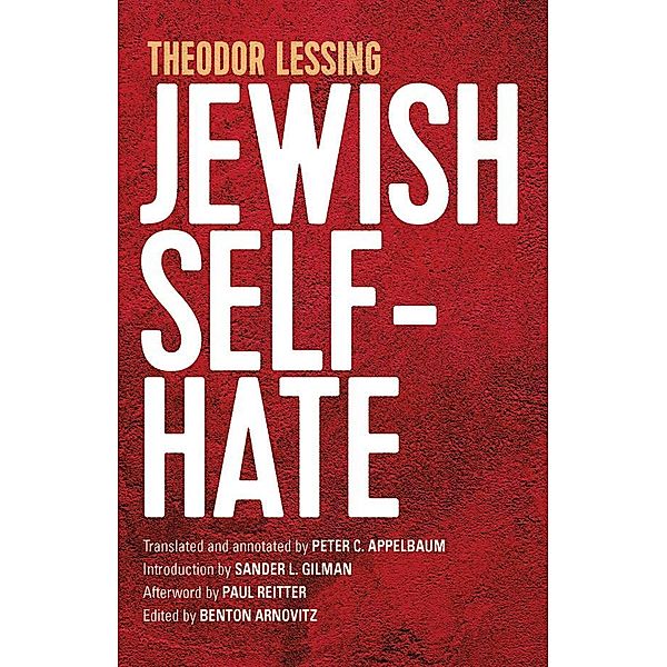 Jewish Self-Hate, Theodor Lessing