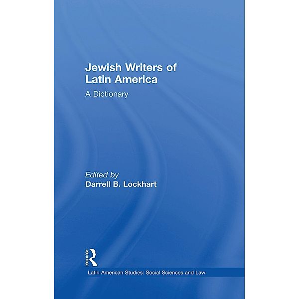 Jewish Writers of Latin America