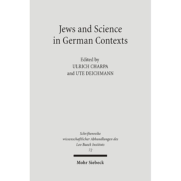 Jews and Sciences in German Contexts