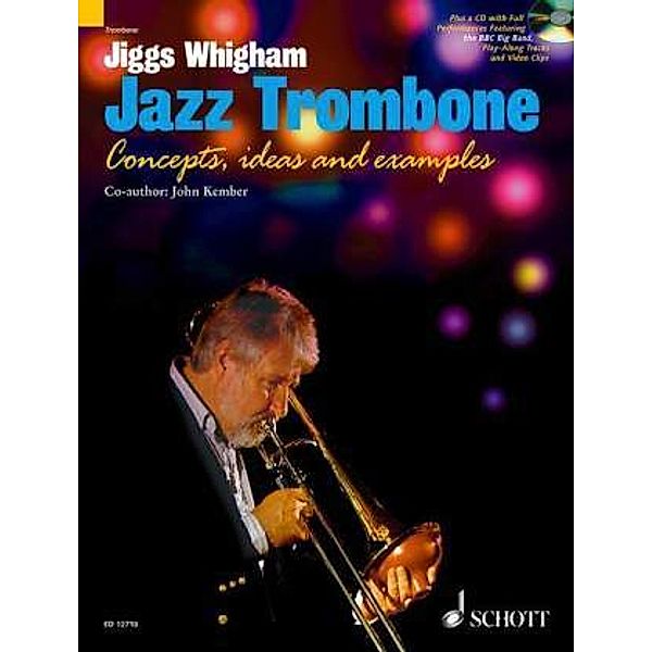 Jiggs Whigham, Jazz Trombone, w. mixed mode-CD, John Kember, Jiggs Whigham