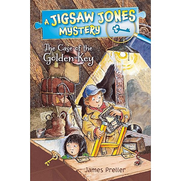 Jigsaw Jones: The Case of the Golden Key / Feiwel & Friends, James Preller
