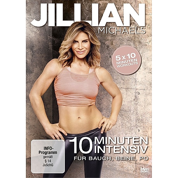 Jillian Michaels - 10 Minuten Intensiv für Bauch, Beine, Po, Jillian Michaels