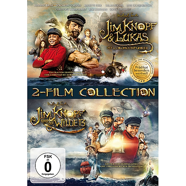 Jim Knopf & Lukas der Lokomotivführer + Jim Knopf und die Wilde 13 Film |  Weltbild.de