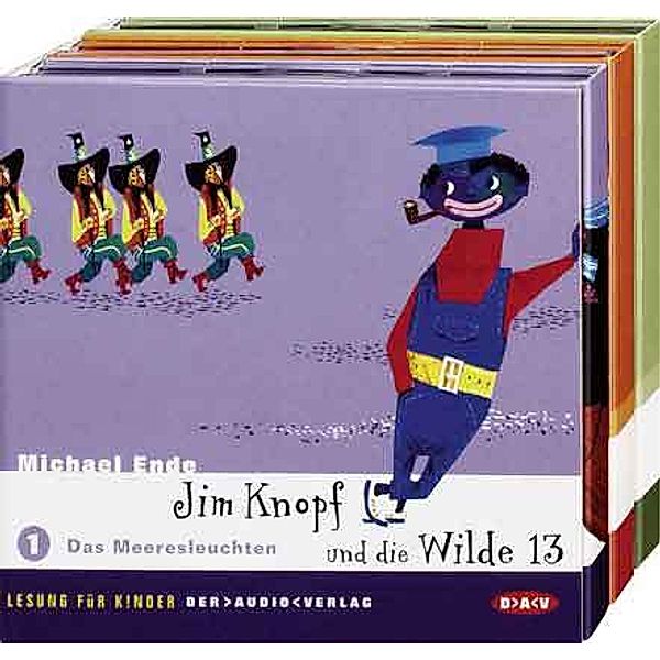 Jim Knopf und die Wilde 13, Band 1-3, 6 CDs, Michael Ende