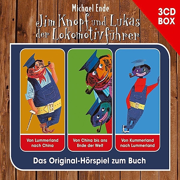 Jim Knopf und Lukas der Lokomotivführer - Hörspielbox, 3 Audio-CDs, Michael Ende