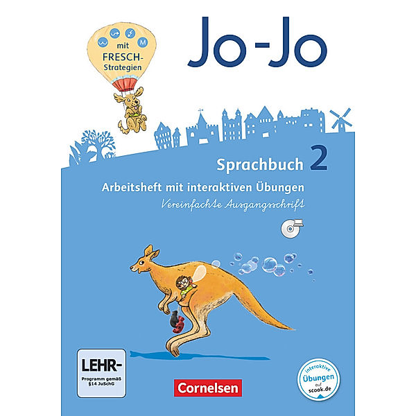 Jo-Jo Sprachbuch - Allgemeine Ausgabe 2016 - 2. Schuljahr, Henriette Naumann-Harms, Frido Brunold