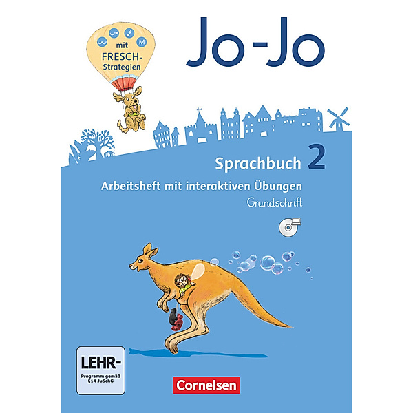 Jo-Jo Sprachbuch - Allgemeine Ausgabe 2016 - 2. Schuljahr, Henriette Naumann-Harms, Frido Brunold