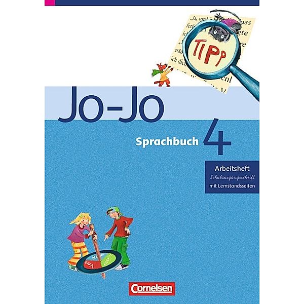 Jo-Jo, Sprachbuch, Ausgabe C, Neubearbeitung: 4. Schuljahr, Arbeitsheft in Schulausgangsschrift
