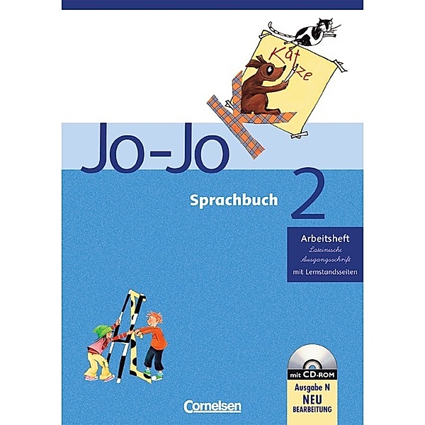 Jo-Jo, Sprachbuch, Ausgabe N, Neubearbeitung: 2. Schuljahr, Arbeitsheft in Lateinischer Ausgangsschrift, m. CD-ROM