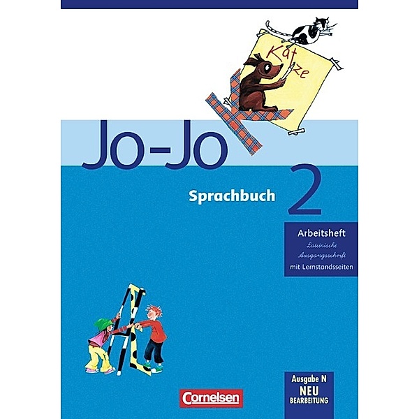 Jo-Jo, Sprachbuch, Ausgabe N, Neubearbeitung: 2. Schuljahr, Arbeitsheft in Lateinischer Ausgangsschrift