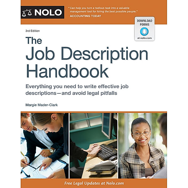 Job Description Handbook, The, Margie Mader-Clark