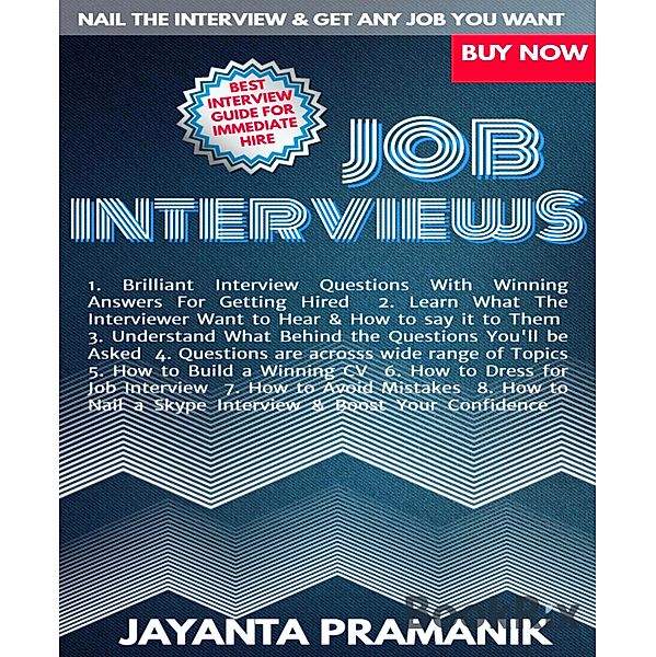 JOB INTERVIEWS, Jayanta Pramanik