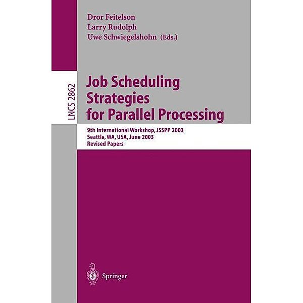 Job Scheduling Strategies for Parallel Processing