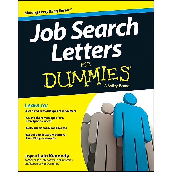 Job Search Letters For Dummies, Joyce Lain Kennedy