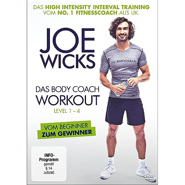 Joe Wicks - Das Body Coach Workout, Level 1-4, Joe Wicks