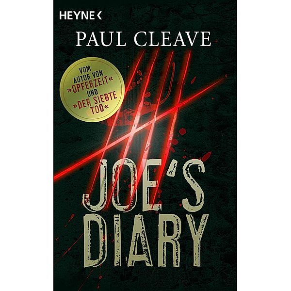 Joe's Diary, Paul Cleave