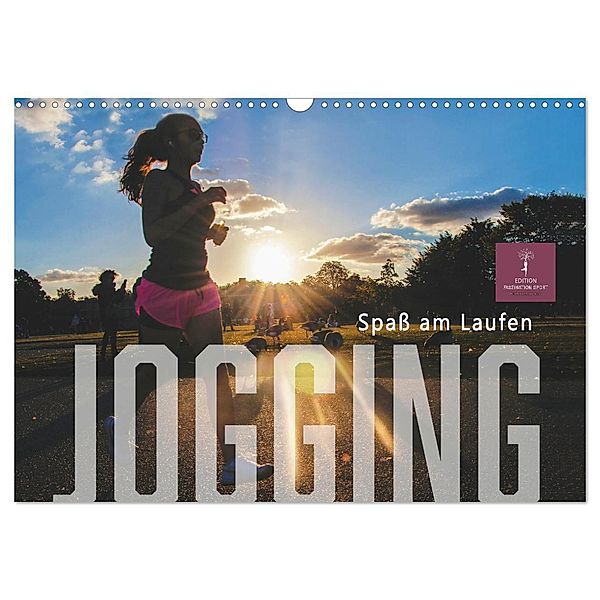 Jogging - Spass am Laufen (Wandkalender 2024 DIN A3 quer), CALVENDO Monatskalender, Peter Roder