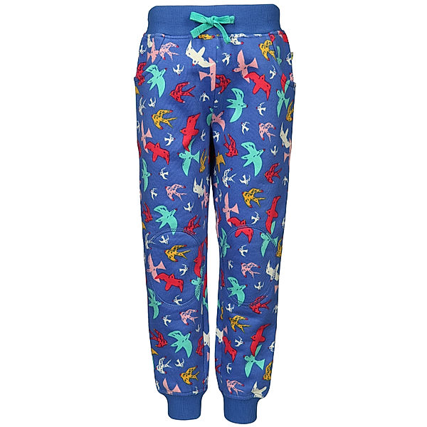 frugi Jogginghose RAINBOW FLIGHT in blau