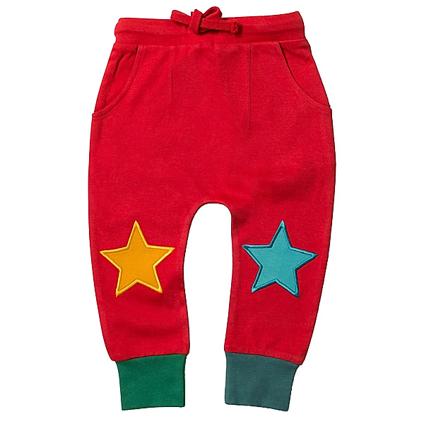 Little Green Radicals Jogginghose STAR in red