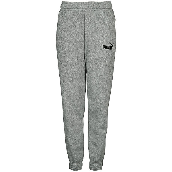 Puma Jogginghose STYLE BOYS – ESS LOGO in grau melange