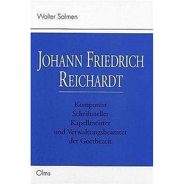 Johann Friedrich Reichardt, Walter Salmen