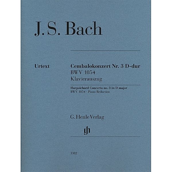Johann Sebastian Bach - Cembalokonzert Nr. 3 D-dur BWV 1054