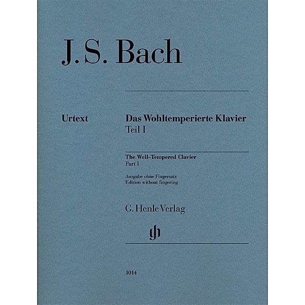 Johann Sebastian Bach - Das Wohltemperierte Klavier Teil I BWV 846-869, Johann Sebastian Bach