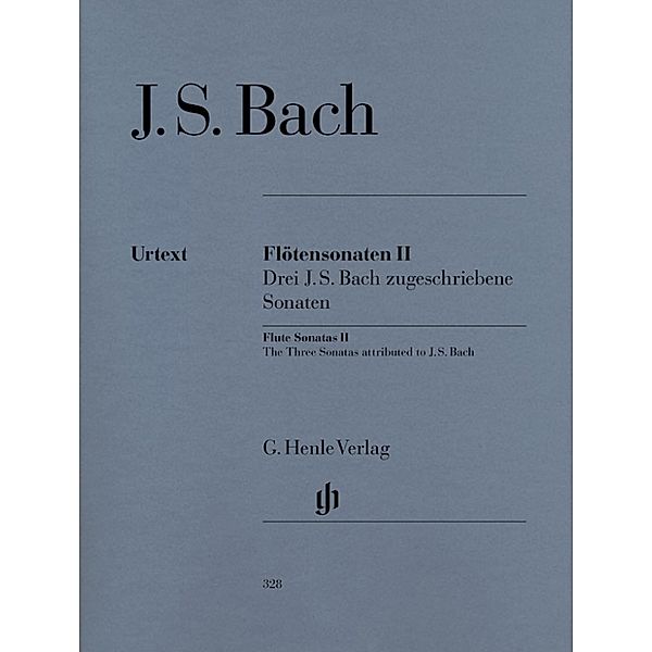 Johann Sebastian Bach - Flötensonaten, Band II (Drei J. S. Bach zugeschriebene Sonaten), Johann Sebastian Bach