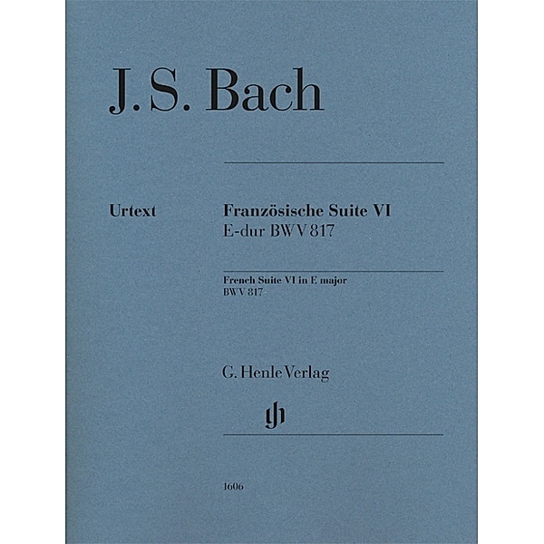 Johann Sebastian Bach - Französische Suite VI E-dur BWV 817