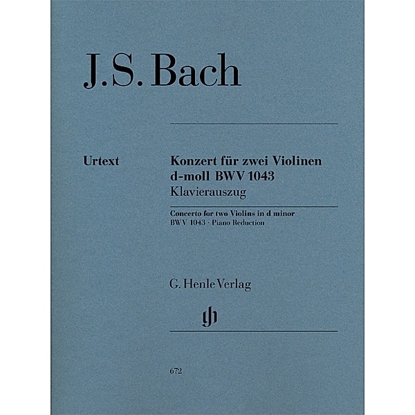 Johann Sebastian Bach - Konzert für zwei Violinen d-moll BWV 1043, Johann Sebastian Bach - Konzert für zwei Violinen d-moll BWV 1043