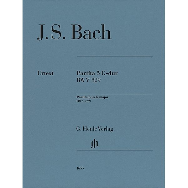 Johann Sebastian Bach - Partita Nr. 5 G-dur BWV 829