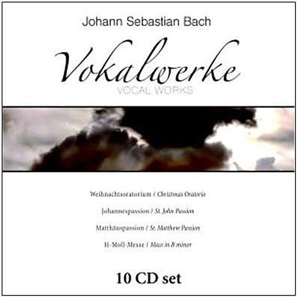 Johann Sebastian Bach - Vokalwerke, 10 CDs, Bach