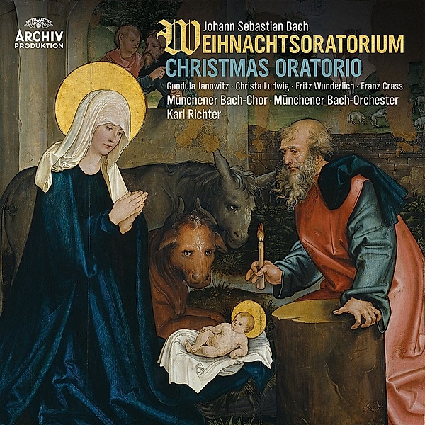Johann Sebastian Bach: Weihnachtsoratorium (3 LPs) (Vinyl), Wunderlich, Janowitz, Ludwig, Crass, K. Richter, Mbo