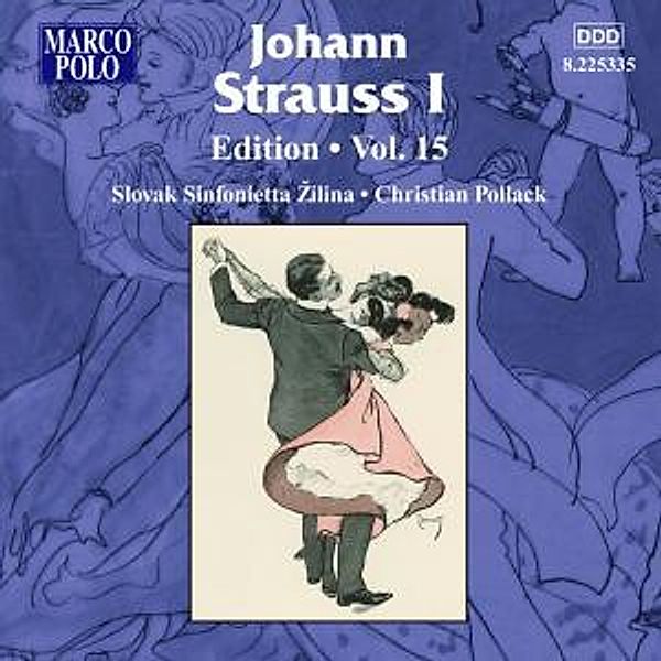 Johann Strauss I Edition Vol.15, Pollack, Slovak Sinfonietta