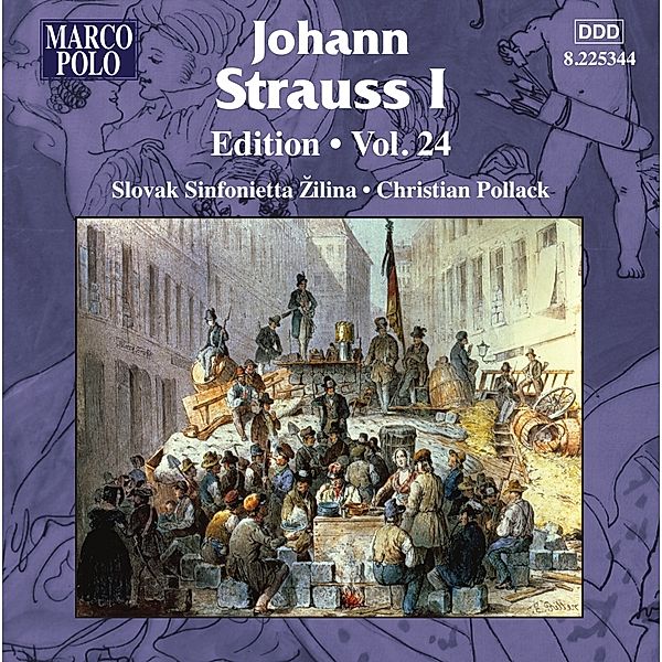 Johann Strauss I Edition Vol.24, Pollack, Slovak Sinfonietta Zilina