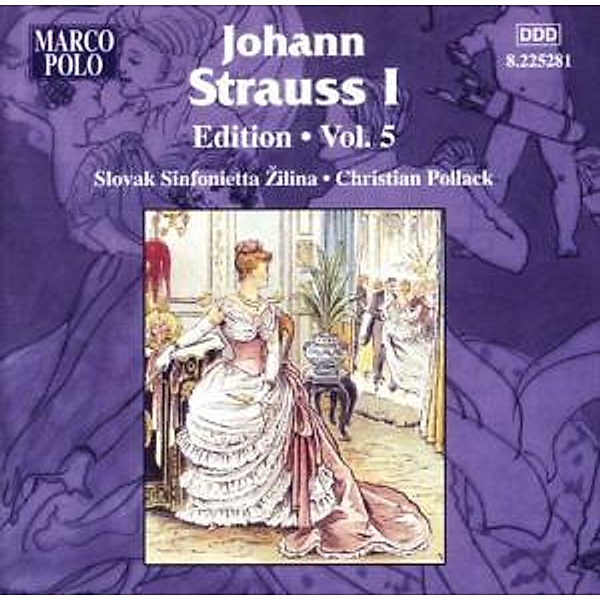 Johann Strauss I Edition Vol.5, Pollack, Slovak Sinfonietta
