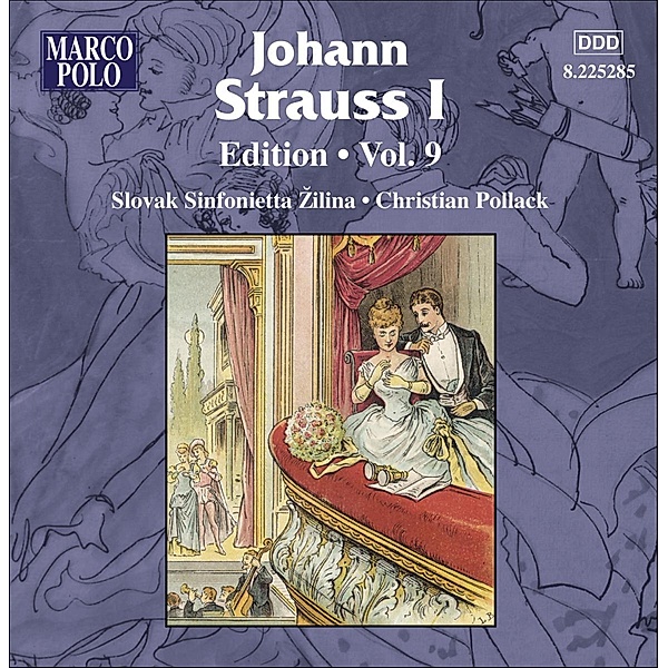 Johann Strauss I Edition Vol.9, Christian Pollack, SS Zilina