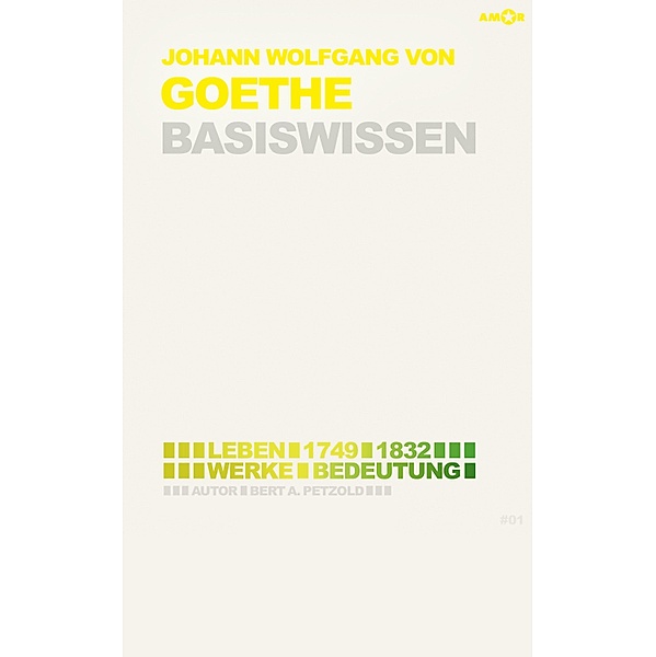 Johann Wolfgang von Goethe - Basiswissen #01 / Basiswissen, Bert Alexander Petzold