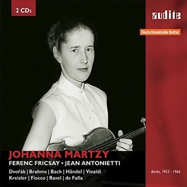 Johanna Martzy: Rias Recordings, Johann Sebastian Bach