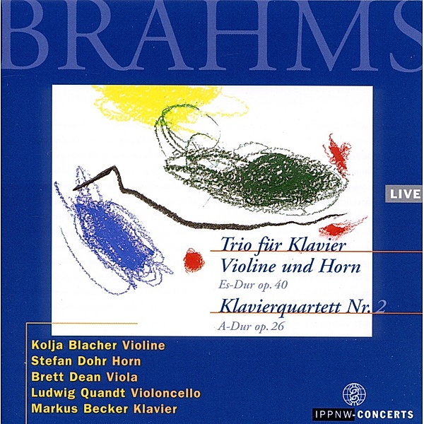 Johannes Brahms, Blacher, Dohr, Dean, Quandt, Becker