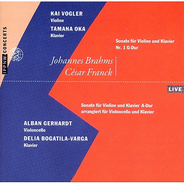Johannes Brahms,Cesar Franck, Vogler, Oka, Gerhardt, Bogatila-Varga