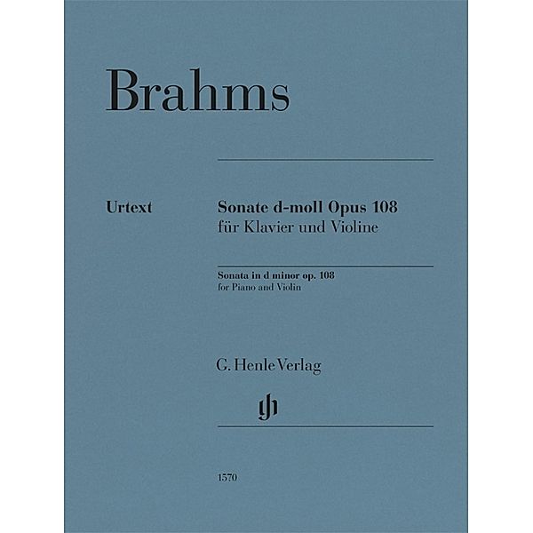 Johannes Brahms - Violinsonate d-moll op. 108