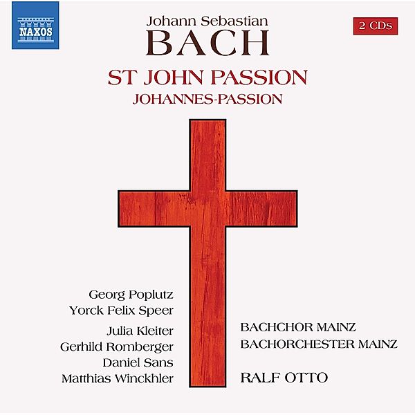 Johannespassion, Poplutz, Speer, Otto, Bachchor+Bachorchester Mainz
