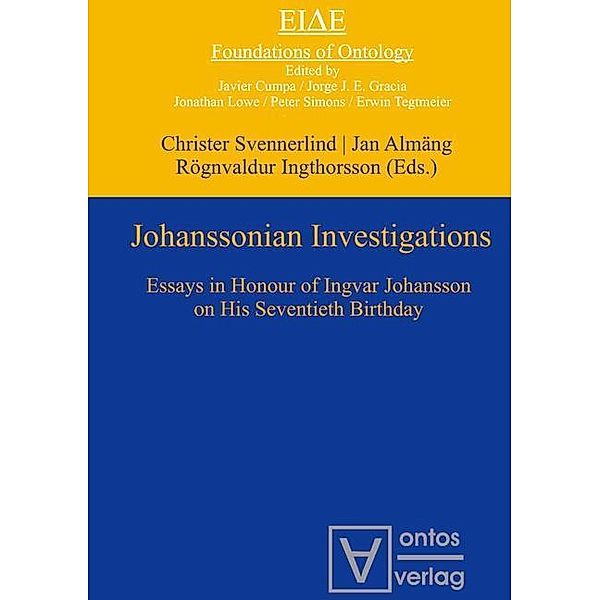 Johanssonian Investigations / Eide Bd.5