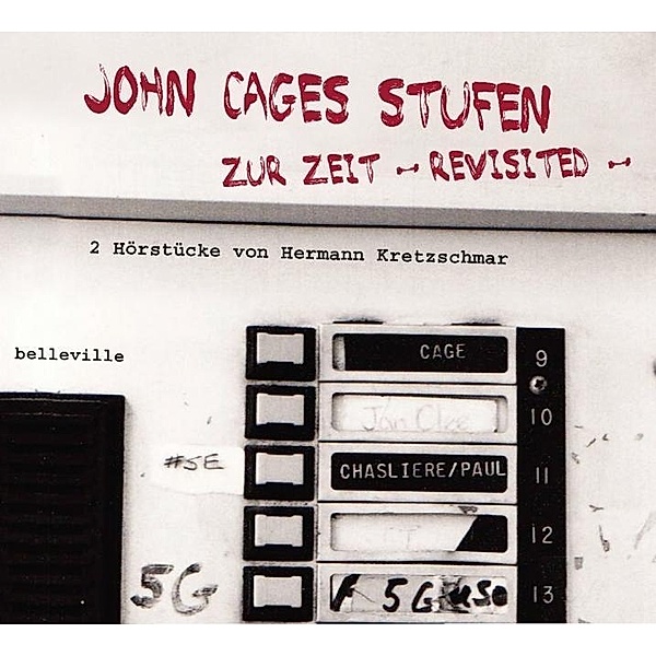 John Cages Stufen, 1 Audio-CD