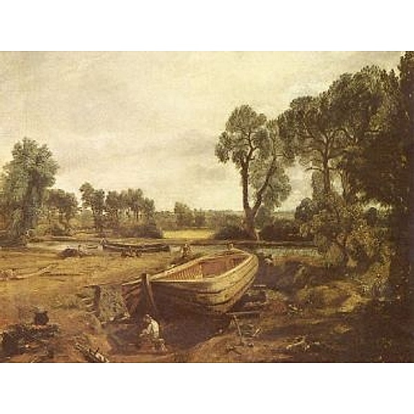 John Constable - Bootsbau in Flatford - 1.000 Teile (Puzzle)