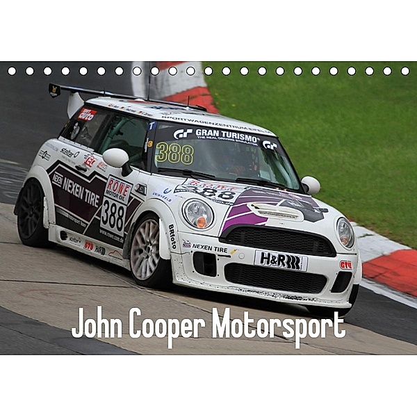John Cooper Motorsport (Tischkalender 2021 DIN A5 quer), Thomas Morper