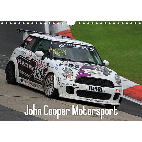 John Cooper Motorsport (Wandkalender 2021 DIN A4 quer), Thomas Morper