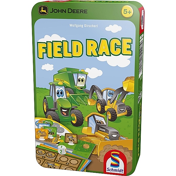 SCHMIDT SPIELE John Deere, Field Race (Kinderspiel)